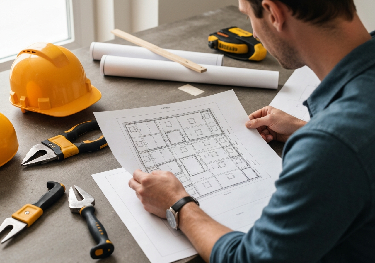 Remont w bloku z wielkiej płyty – na co uważać przed przebiciem ściany?