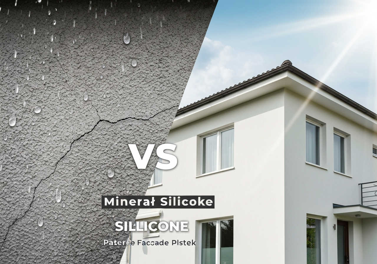Tynk mineralny vs silikonowy na elewacji – co wybrać w polskim klimacie?
